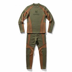 Conjunto Deportivo de Compresión para Atletas Profesionales, Ropa Deportiva que Absorbe la Humedad, Conjunto de 2 Piezas para Hombre, Ropa para Correr, Etiqueta Privada Personalizada - Product Image 1