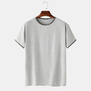 2026 Top Quality Sale Gsm T-Shirt <b>For</b> <b>Men</b> Printing Custom 100 Cotton Size <b>Pullover</b> <b>men</b> Blank T Shirt free sample - Product Image 4