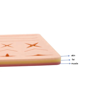ชุดฝึกเย็บผิวหนังสำหรับนักศึกษาแพทย์  แบบซิลิโคน 3 ชั้น พร้อมอุปกรณ์ฝึกหัดผ่าตัด - Product Image 3