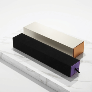 Caja de Regalo Rígida de Papel Kraft Personalizada con Cierre Magnético Extraíble, MOQ Bajo |   Empaque Portátil para Joyería, Laminado Mate con Relieve - Product Image 3