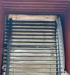 Venta al por mayor de fábrica, paneles de valla tubular de 6 pies de altura, Instalación rápida, anticaída con listones ornamentales personalizados - Product Image 6