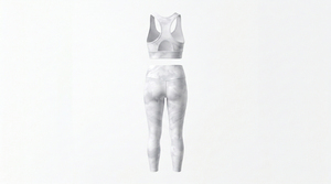 <b>Top</b> Trending Women's Yoga Sets Breathable Lightweight Eco-Friendly Customizable Front 2-Piece Solid Plus Size Sportswear for Gym - Product Image 3