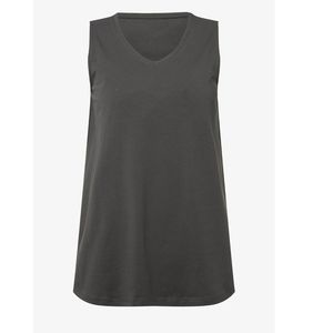 Débardeur Femme Grande Taille Luxe Surdimensionné 100% Coton Respirant Anti-boulochage Tricoté avec Logo Personnalisé - Product Image 3