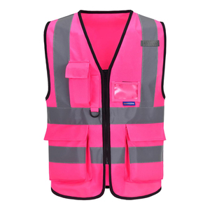 Vêtements de travail réfléchissants avec logo personnalisé, veste de sécurité légère, fabricant de vêtements de sécurité industrielle, approvisionnement en gros - Product Image 4