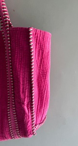 Manteau kimono matelassé en velours de coton pour femme, réversible, col rond, ouvert sur le devant, rembourré, pour l'automne et l'hiver, cadeau pour elle - Product Image 3