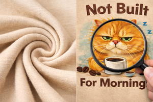 Custom Printed Funny <b>Cat</b> T Shirt Coffee Lover Graphic Tee Unisex Cotton Casual Short Sleeve OEM ODM Wholesale Apparel - Product Image 5