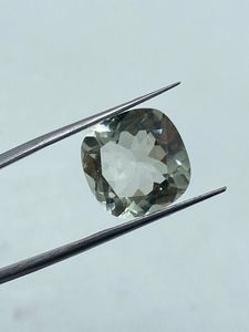 Natural High Quality Green Amethyst Gemstone Loose Stone 9.74Carat 14MM Green <b>Colour</b> Jewelry Making - Product Image 1