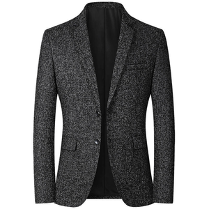 เสื้อเบลเซอร์สำหรับชุดสูทธุรกิจผู้ชาย เสื้อเบลเซอร์ลำลองสำหรับชุดสูท - Product Image 3