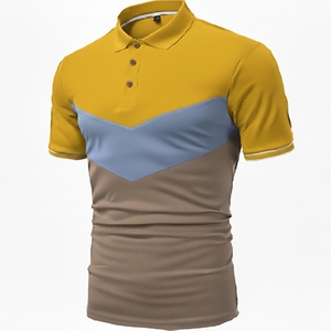Camiseta Polo Casual para Hombre, de Manga Corta, Transpirable, Mezcla de Algodón, Moda de Verano, Cómoda - Product Image 5