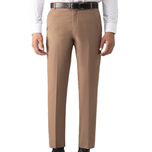 Pantalón de Vestir Formal de Alta Calidad para Hombre, Corte Recto, Fácil Cuidado, Antiarrugas, Transpirable, Venta al por Mayor, Uso en Oficina - Product Image 1
