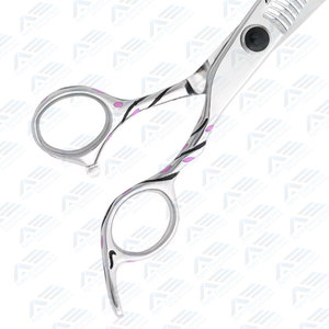 Tijeras para el cabello de acero inoxidable, tijeras profesionales de peluquería, tijeras profesionales para el cabello, tijeras de adelgazamiento de acero inoxidable - Product Image 6