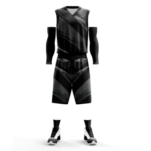 High Quality Custom Basketball Uniform Supplier Breathable Mesh Jersey Shorts Team Uniform Wholesale - Product Image 1