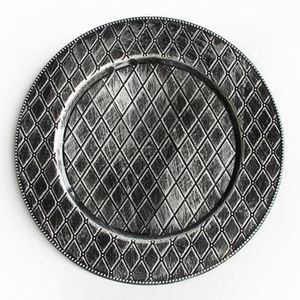Assiette de Présentation Classique en Plastique, 100 Pièces, Haute Qualité, Écologique, Style Luxe, Couleur Or, pour Usage Domestique, Hôtelier et en Restauration - Product Image 4
