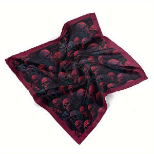 Wholesale Cross-Border Supply Multi Seamless Square <b>Scarf</b> Bandana Cotton Paisley Cashew Flower Outdoor Style Casual Accessory - Product Image 4
