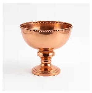 Tazón de Cobre Hecho a Mano para Servir, Vajilla Premium para Mesa, Ideal para Presentación de Alimentos, Ensaladas, Aperitivos, Frutas, Restaurantes y Hoteles - Product Image 4