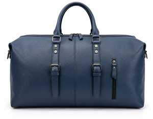 Unisex High Quality Customize Leather Duffle <b>Bag</b> Large Capacity Shoe Compartment With Customize Logo and Customize Storage Space - Product Image 1