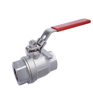 Vanne à bille à filetage en acier inoxydable CF8M/WCB à passage total manuelle 3/8'' 2 pièces 6000psi Soudure d'étanchéité PTFE/RPTFE -20C~200C - Product Image 2