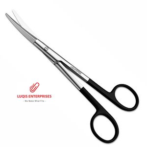 Tijeras Curvas Kaye Serradas SuperCut, Instrumento Quirúrgico de Acero Inoxidable, Corte de Precisión Fino, Herramienta para Cirugía General - Product Image 4