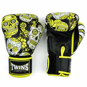 Nuevos Guantes de Boxeo Blancos de Alta Calidad, de Piel de Vacuno Auténtica, con Cordones, para Entrenamiento y Sparring, MMA, Muay Thai - Product Image 5