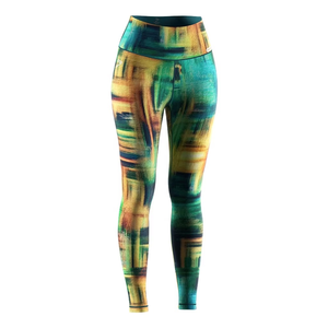Leggings de sport pour femme, taille haute, respirants, tricotés, à coutures, très élastiques, pour la gym, le fitness, le yoga, la course et le style décontracté - Product Image 1