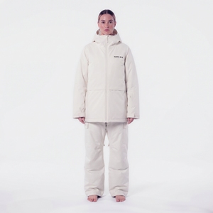 Traje de esquí de invierno impermeable y cortavientos para mujer, ropa de nieve gruesa y cálida con cremallera, ropa de esquí para exteriores - Product Image 1