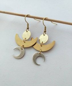 Luxury Brass <b>cuff</b> <b>Earrings</b> Handcrafted with Antique Traditional Modern Designs-Gold Plated Indian Jewelry-Wholesale - Product Image 2