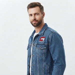 Fashion <b>Men</b> <b>Denim</b> <b>Jacket</b> Best Selling Modern Casual <b>Denim</b> Collection with Personalized Logo OEM Manufacturing Services - Product Image 3