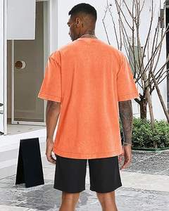 T-shirt Homme Oversize Dernière Collection 2025 – Qualité Supérieure, Style Hip Hop, Épaules Tombantes, Respirant, Tissu Épais 240 g/m² - Product Image 1