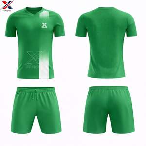 Conception de logo personnalisée pour équipe, impression par transfert thermique, confortable, respirant, écologique, séchage rapide, 100% polyester, short 7V7 - Product Image 3