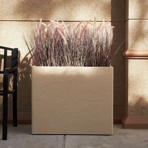 Fioriera composita rettangolare alta e resistente per piante da interni all'aperto per tutte le stagioni utilizzano grandi fori di drenaggio fioriere per vasi di fiori - Product Image 2