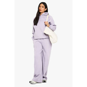 Wholesale Plain <b>Hoodie</b> High Quality 100% <b>Polyester</b> Hoody Pullover Sweatshirt Custom Fleece Oversized <b>Hoodie</b> For women's hoodies - Product Image 3
