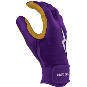 Gants de frappe à manchette courte série originale, design léger violet, pour utilisation en intérieur et en extérieur, fournisseur de gants de sport BRUCE BOLT - Product Image 3