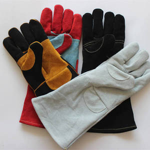 Gants de soudage TIG en cuir de haute qualité, gants de travail de sécurité, fournisseur d'usine au Pakistan, gants de soudage industriels - Product Image 4