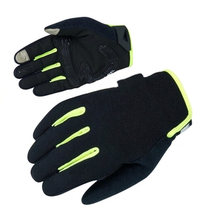 Guantes de Motocicleta de Invierno de Cuero con Protección Completa para los Dedos y Agarre Antideslizante - Unisex - Product Image 3