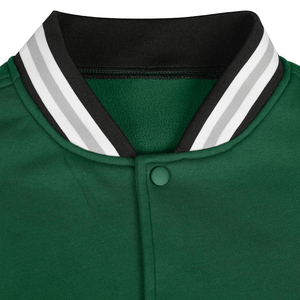 Chaqueta Varsity de Lona Personalizable para Hombre, Fabricada Directamente en Fábrica, Impresión de Logotipo Personalizado, Alta Calidad, Resistente al Viento para Invierno - Product Image 4