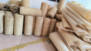 Maille de rotin tressé à la main, approvisionnement direct d'usine, livraison express dans le monde entier pour meubles, bricolage et décoration - Product Image 6