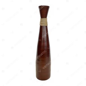 Jarrón de Bambú Tejido Vietrustic, Personalizable en Color, para Flores, Jarrón Grande para Sala de Estar, Macetas Grandes para Plantas de Interior - Product Image 6