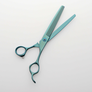 barber hair cutting chunking scissors chunking scissors hair shaping professional <b>tool</b> salon hair thinning chunking scissors - Product Image 4