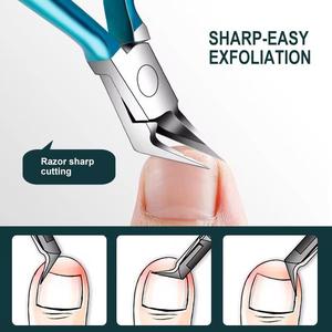 MORJE Professional Stainless Steel <b>Nail</b> Clipper Bevel Jaw Curved Blade Sharp Tip For Finger Adult Simple Style <b>Nail</b> <b>Tool</b> - Product Image 3