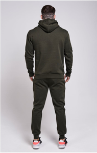 Ensemble de survêtement pour homme en molleton technique à capuche avec logo personnalisé, coupe oversize, pour l'hiver - Product Image 2