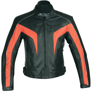Blouson de moto en cuir premium grande taille imprimé avec protection CE, respirant, coupe-vent, unisexe, personnalisable - Product Image 4