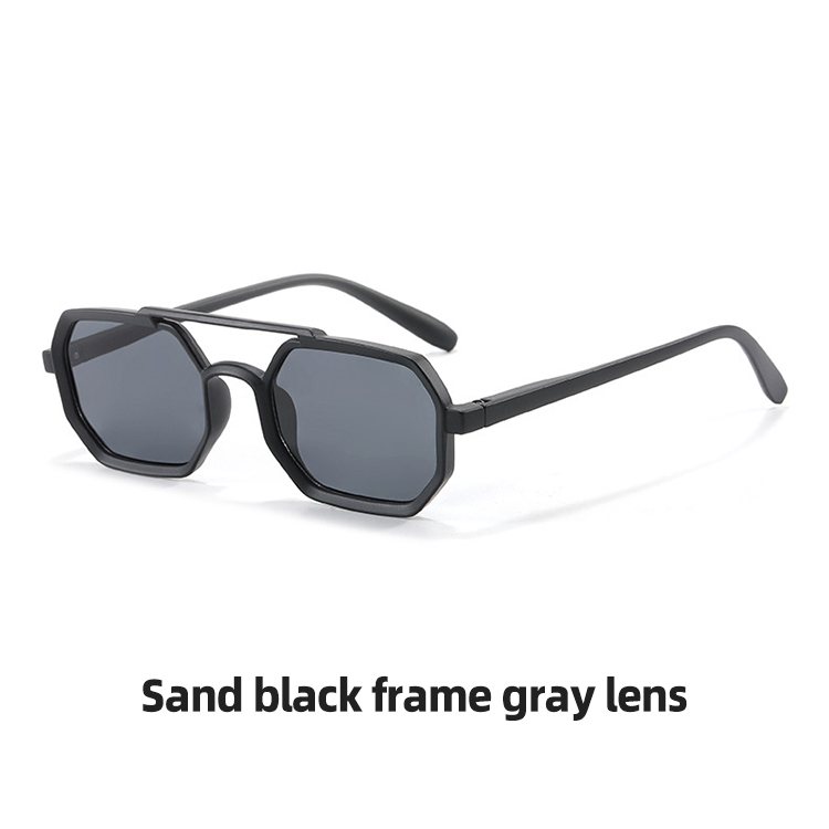 Sand black frame gray lens