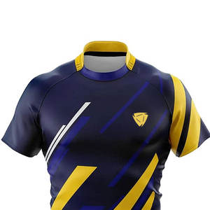 Maillot de rugby de qualité supérieure avec coutures renforcées pour les matchs, l'entraînement et les activités sportives décontractées - Product Image 2