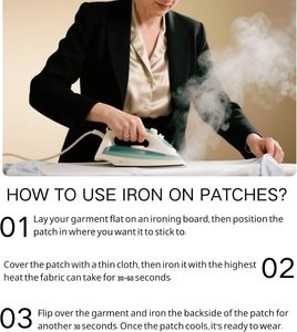 Parche Bordado Termoadhesivo con la Bandera de Italia, Aplique de Banderas Nacionales - Product Image 4