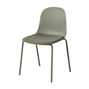 Chaises de salle à manger modernes de style nordique minimaliste avec dossier, siège design pour salon, hôtel, bar et restaurant - Product Image 5