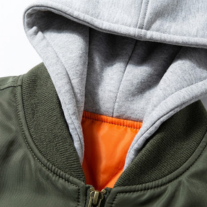 Wholesale <b>Men</b> Bomber <b>Jacket</b> Lightweight Winter Outerwear Comfortable Zip Up Casual <b>Jacket</b> for Streetwear Fashion and Outdoor - Product Image 5