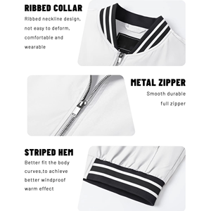 Veste matelassée personnalisée grande taille pour homme Veste couleur blanche à poches zippées style streetwear avec imprimé écossais vintage Confort - Product Image 3