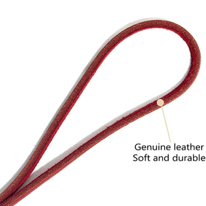 Laisse pour chien en cuir à prix abordable, best-seller, bonne qualité, accessoires tendance pour animaux de compagnie, laisse pour chien en cuir - Product Image 5