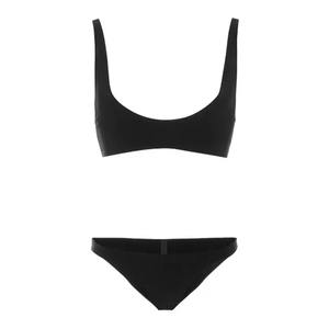 Traje de Baño Entero Sólido para Mujer Tallas Grandes 2026, Ropa de Baño Deportiva Transpirable, Ajustada, de Spandex/Poliéster, Sexy y a la Moda - Product Image 6