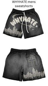 Shorts d'été amples pour homme, style vintage, délavé à l'acide, séchage rapide, pour le sport et le jogging - Product Image 5